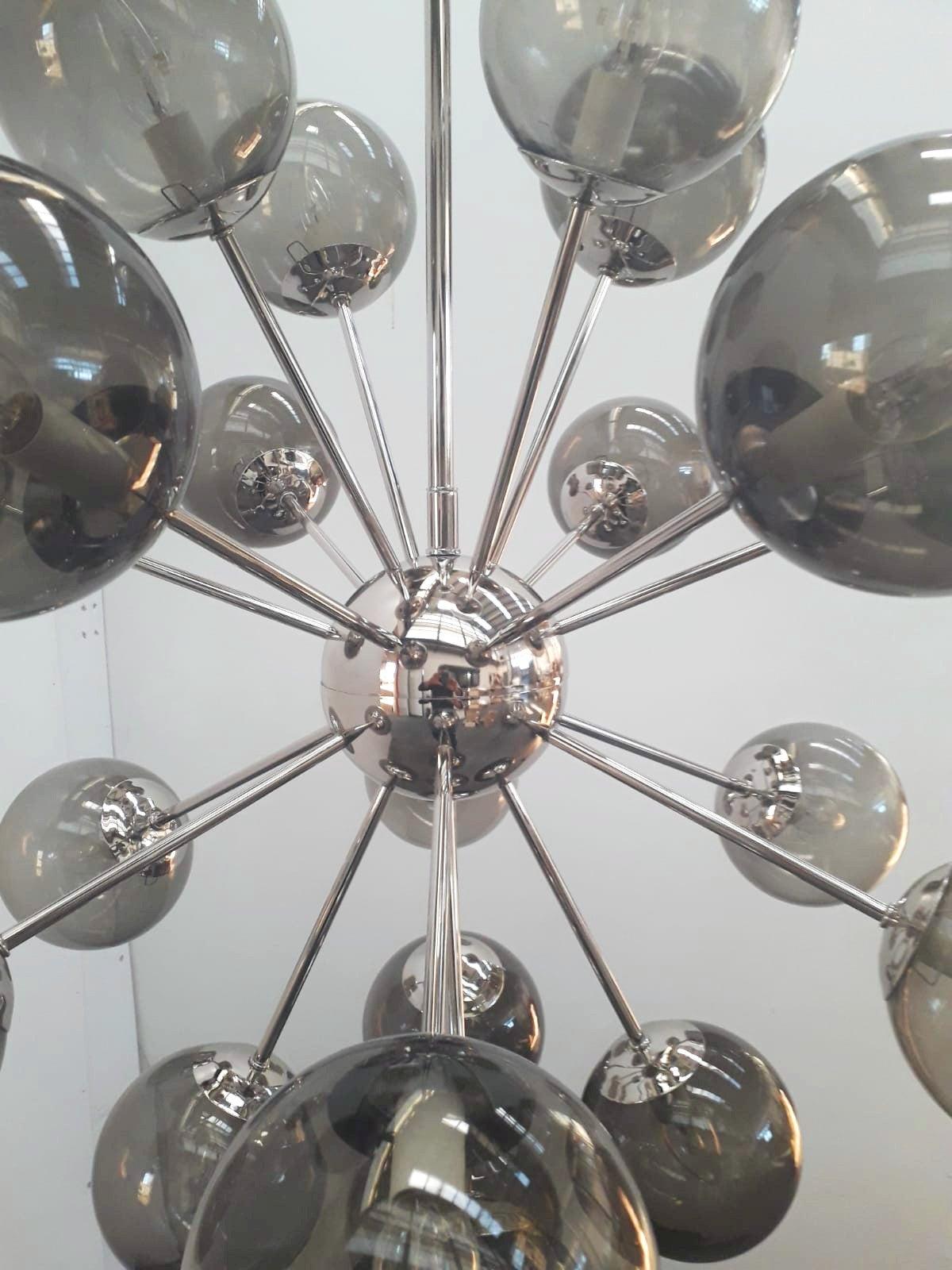 Italian Nova Sputnik Chandelier by Fabio Ltd For Sale