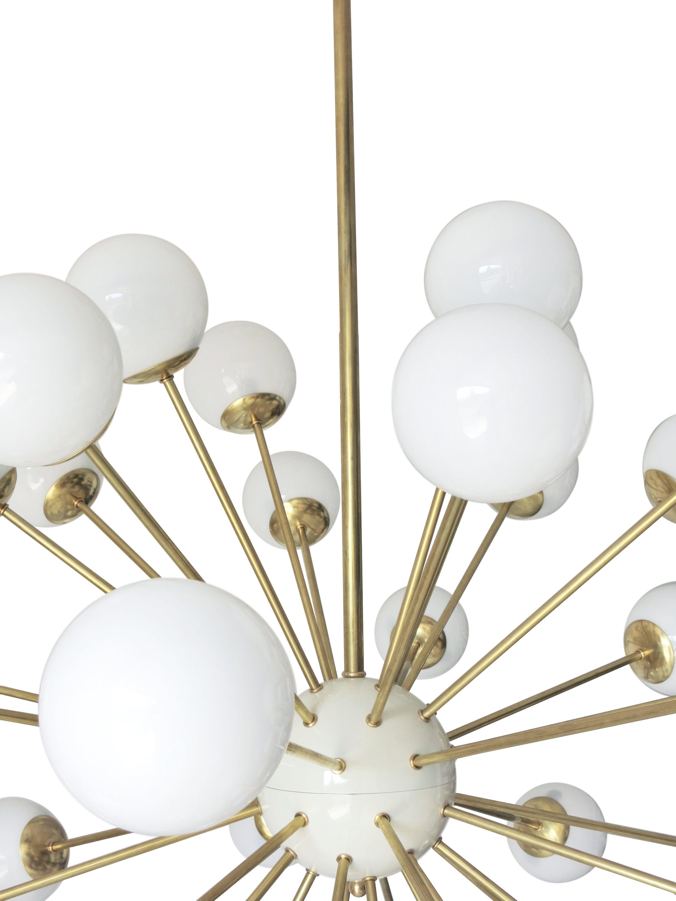 Polished Nova Sputnik Chandelier by Fabio Ltd