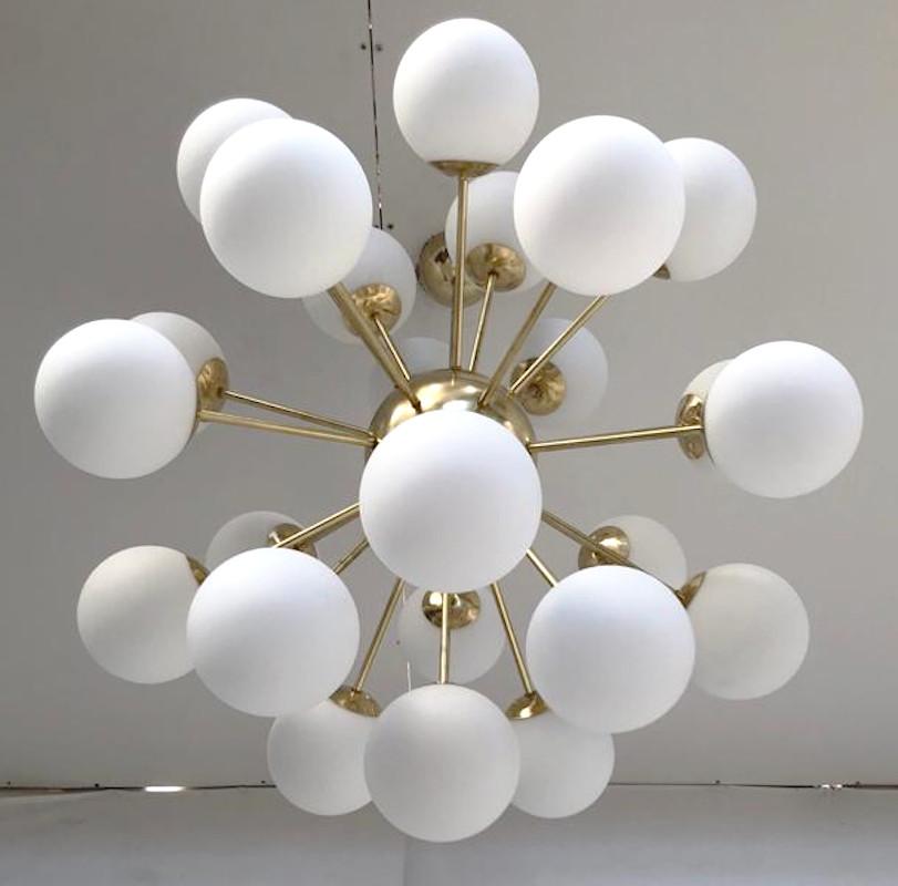 Contemporary Nova Sputnik Chandelier by Fabio Ltd For Sale