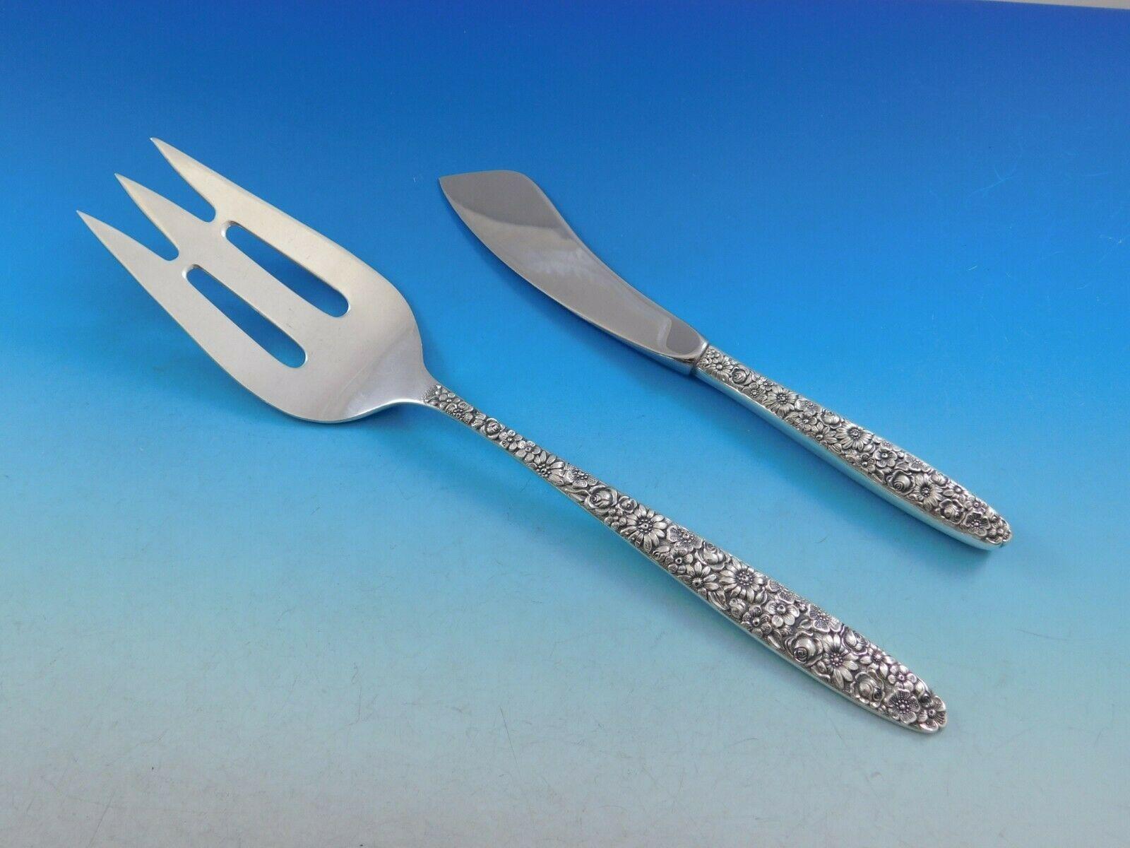 Novantique by Towle Sterling Silver Flatware Set for 8 Service 39 Pieces Scarce 2