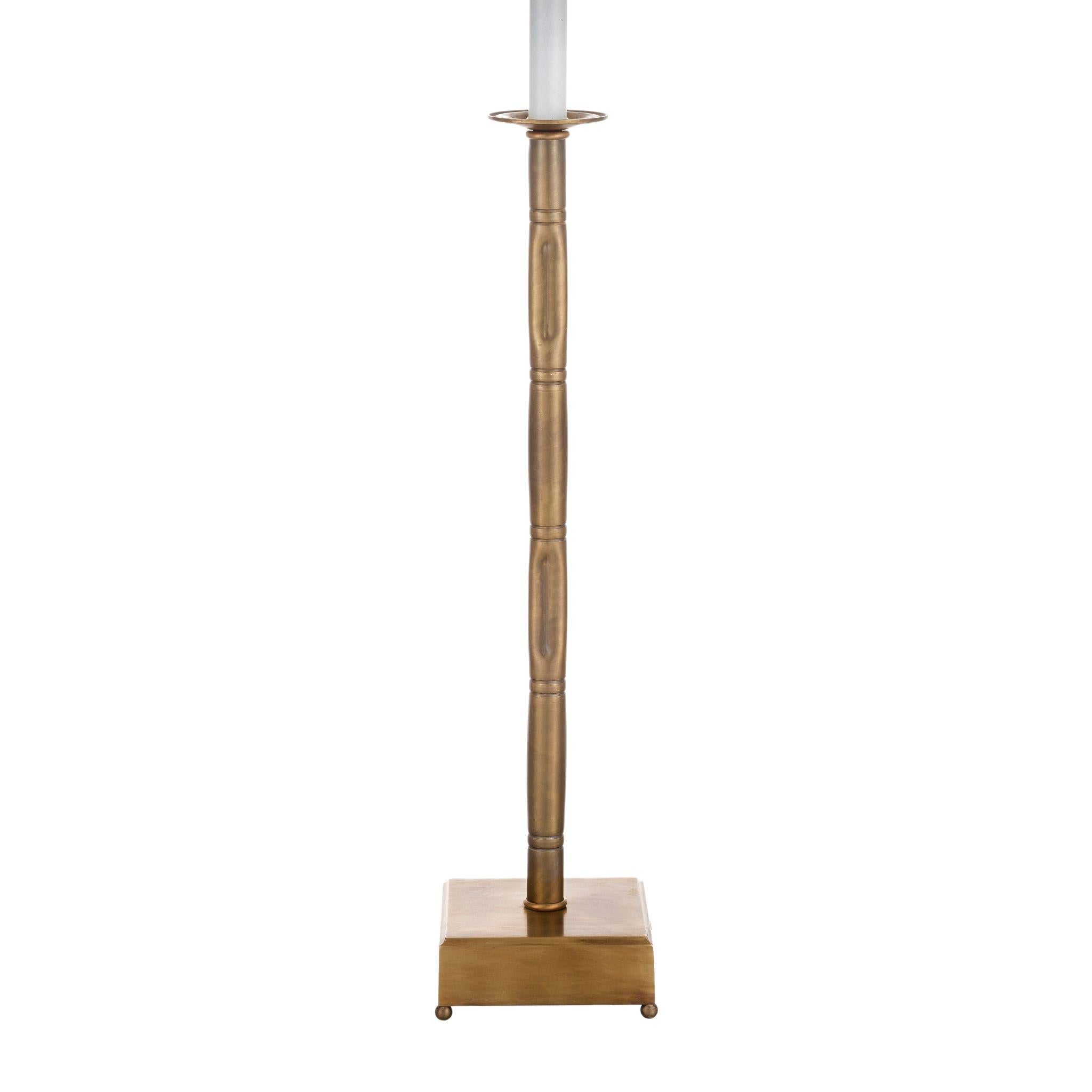 Contemporary Novecento Bamboo Table Lamp For Sale