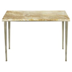 Novecento Konsole aus Messing und Marmor