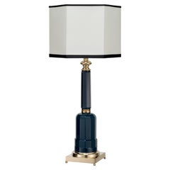 Jacaranda greenish blue table lamp