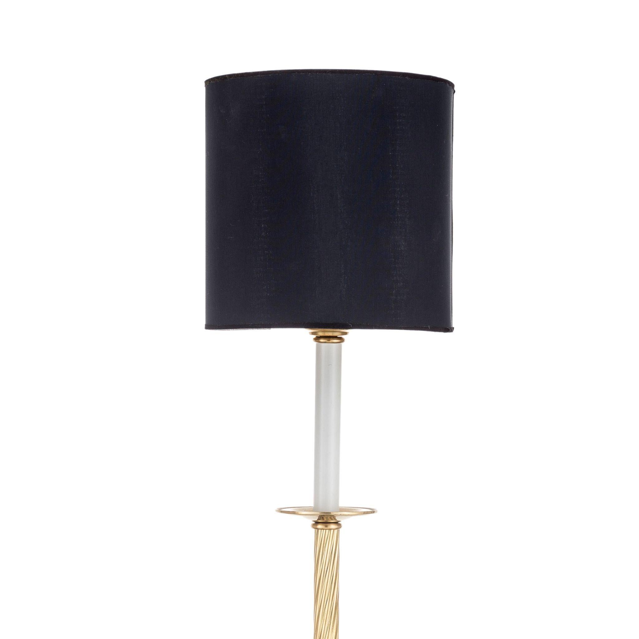 Italian Novecento Rope Table Lamp For Sale