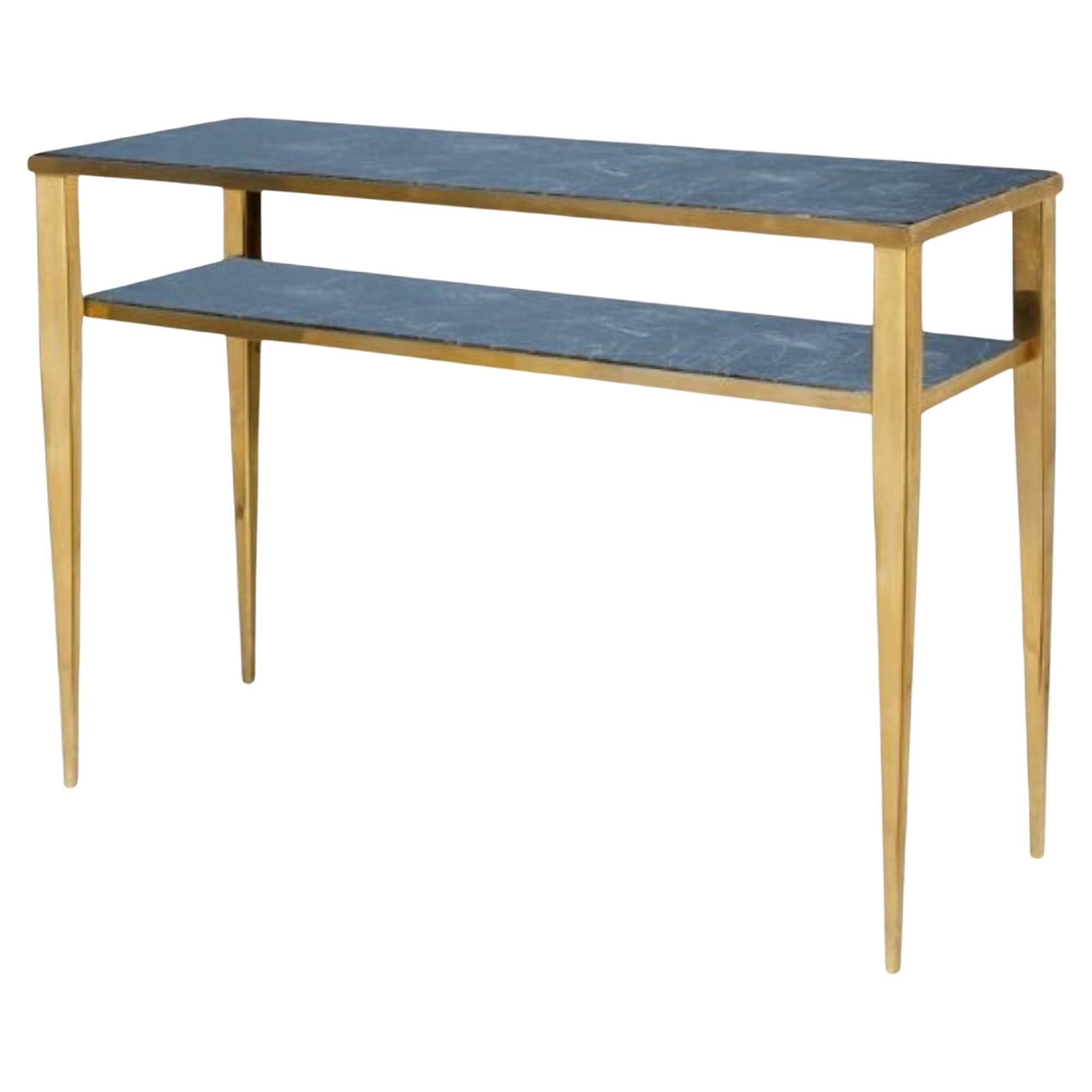Novecento Two Shelves Console For Sale