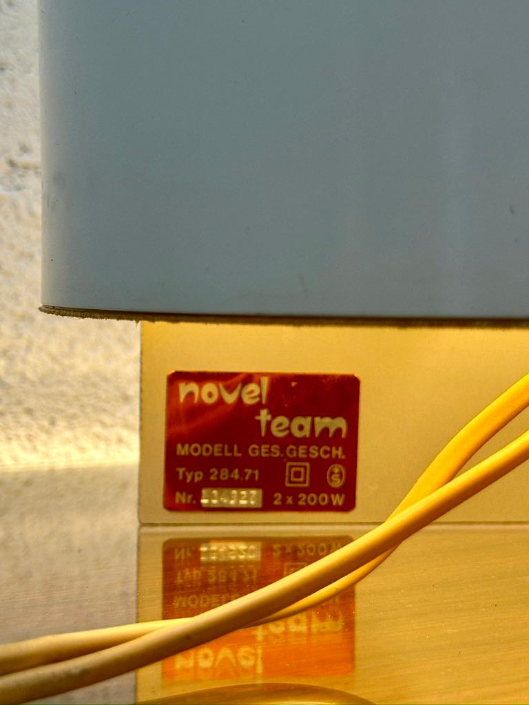 Novel Team Edition 1970 Large Sculpture table lamp or floor lamp. (Huge lamp) For Sale 1