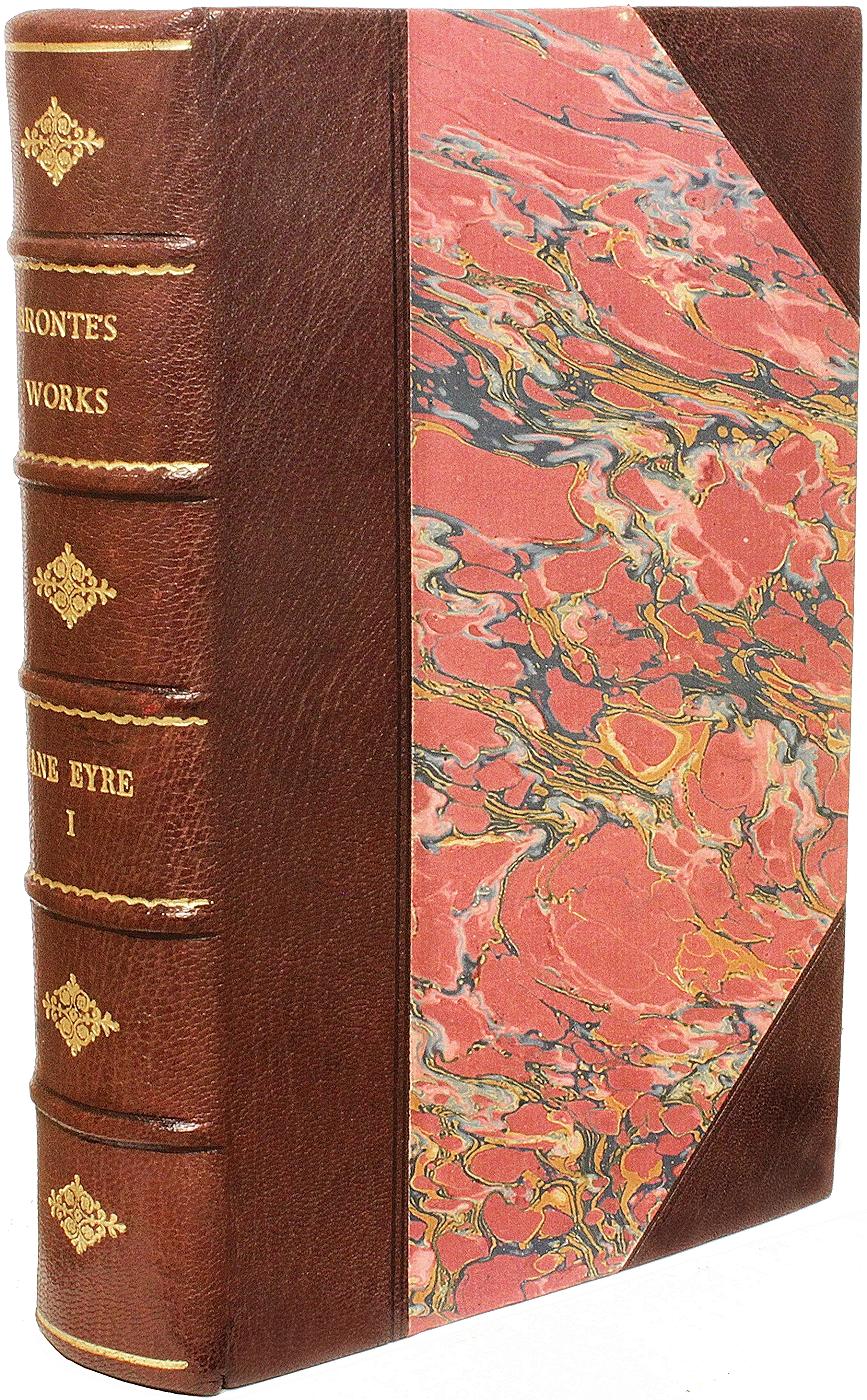 AUTHOR: BRONTE, Charlotte, Emily and Anne. 

TITLE: The Novels of The Sisters Bronte - with - The Life of Charlotte Bronte by E.C. Gaskell.

PUBLISHER: Edinburgh: John Grant, 1924.

DESCRIPTION: THE THORNTON EDITION. 12 vols., 8-5/8