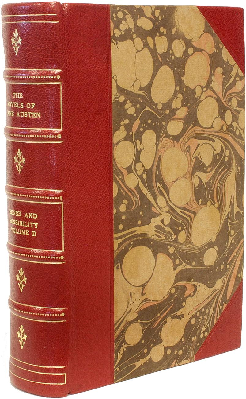 Novels de Jane Austen Édition Winchester, 10 volumes, 1906 relié en cuir Bon état - En vente à Hillsborough, NJ