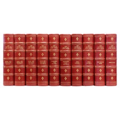 Novels 'Works' of Jane Austen. Winchester Edition, 10 Vols, 1906 Leather Bound
