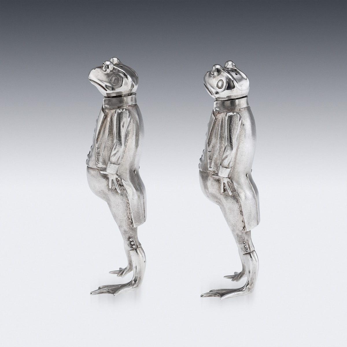 Britannique Nouveauté en argent massif du 20e siècle 