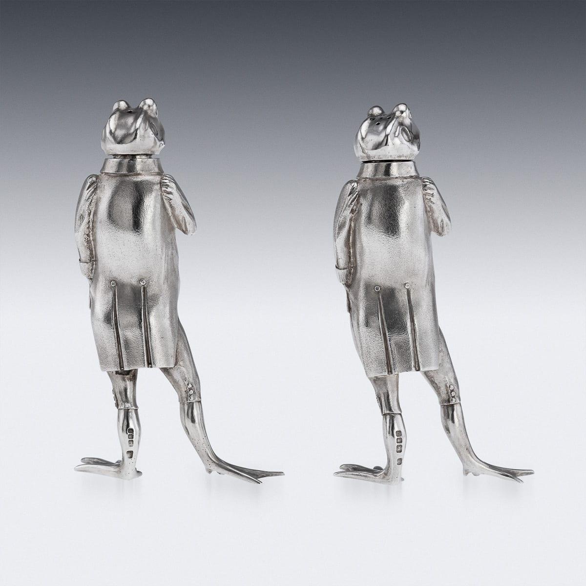 Nouveauté en argent massif du 20e siècle 