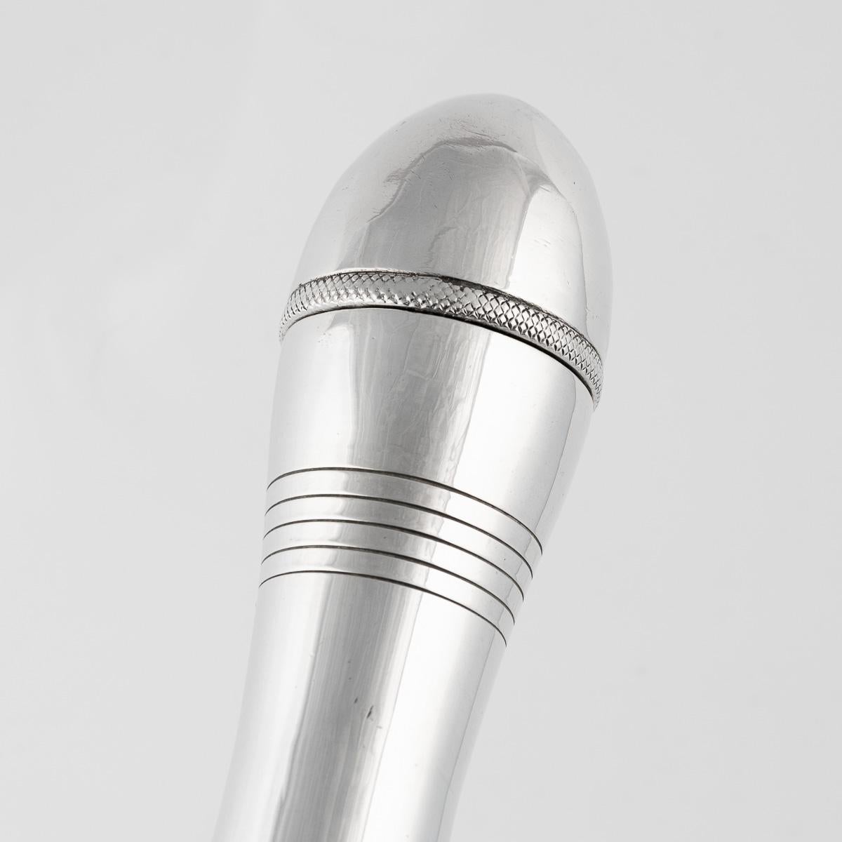 Plaqué argent Nouveau gobelet à cocktail 