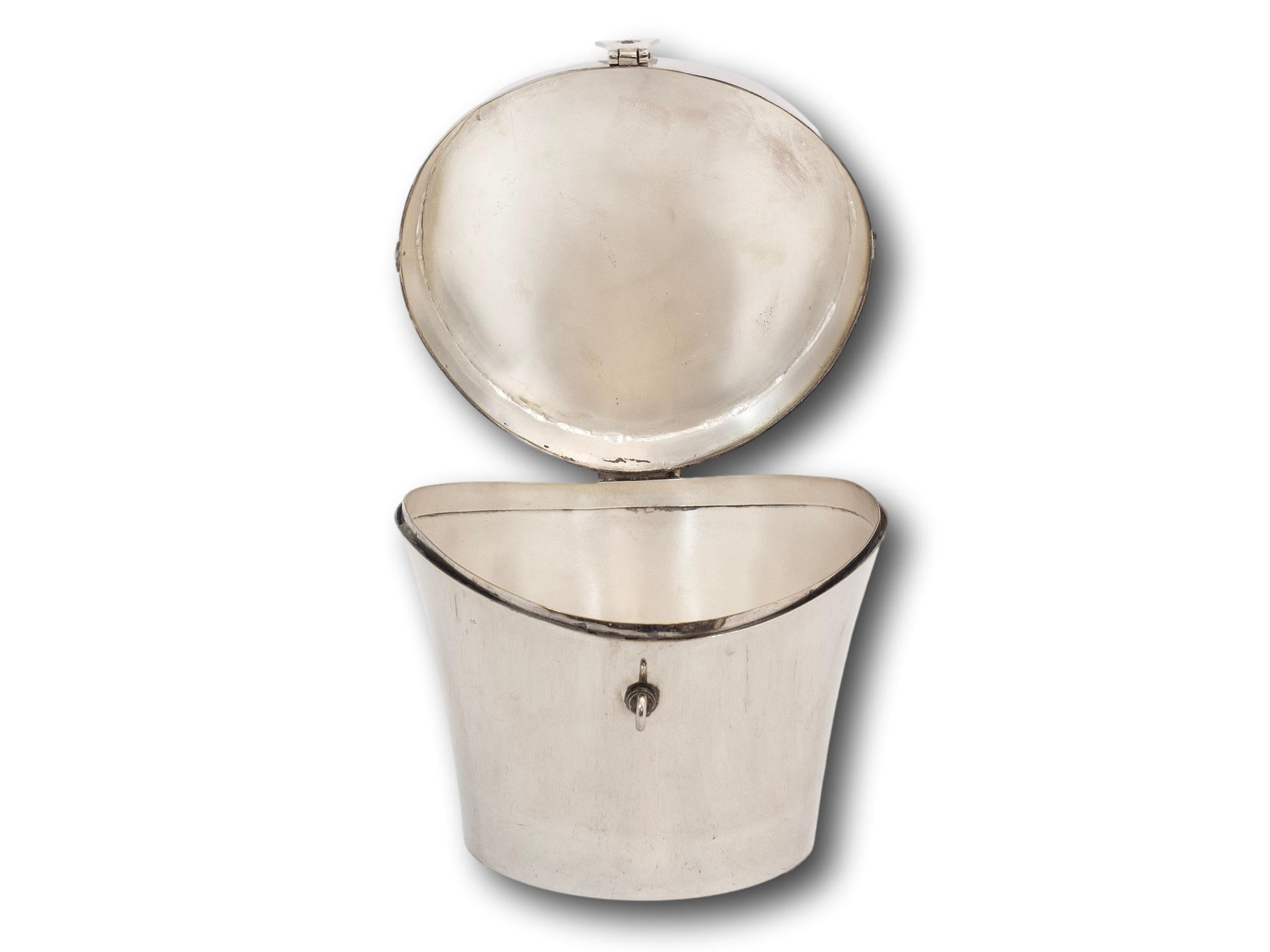 Neuheit Art Deco Silber Platte Hut Box Eiskübel im Angebot 5