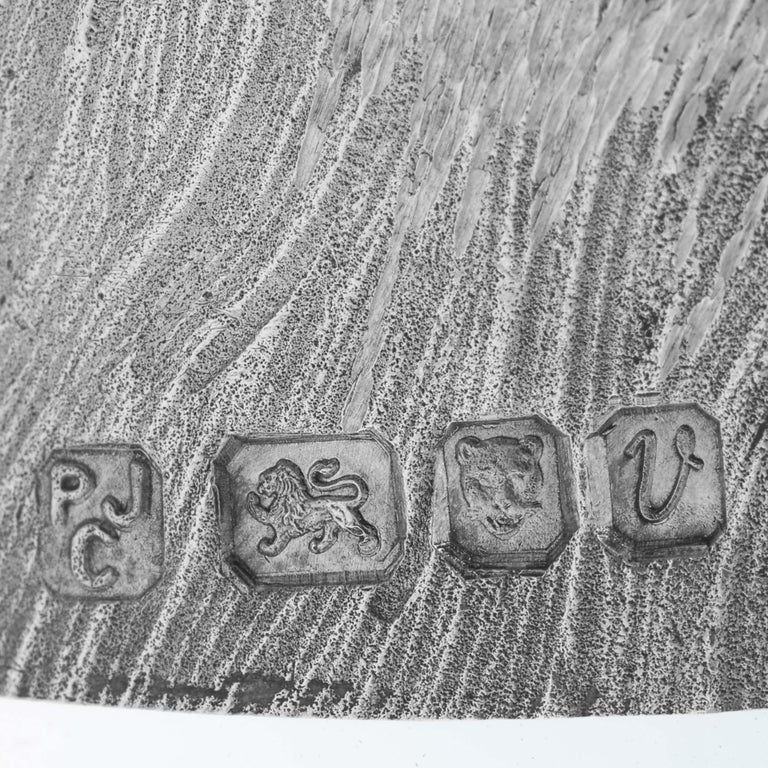 Novelty Glass and Sterling Silver Claret Jug Walrus Philip John