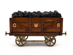 Novelty Great Western Railway Bogie Coal Wagon Humidor