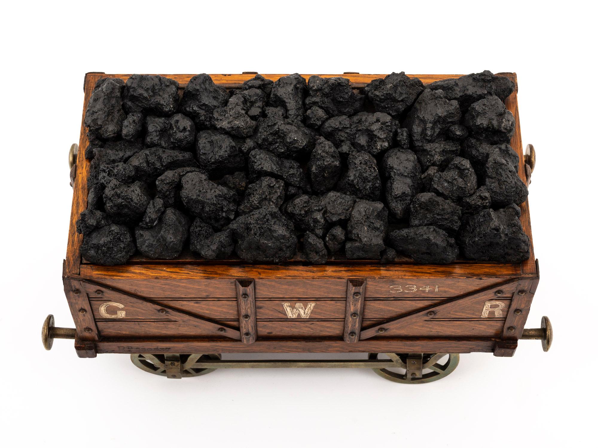 Neuheit Great Western Railway Bogie Coal Wagon Humidor (Art nouveau) im Angebot