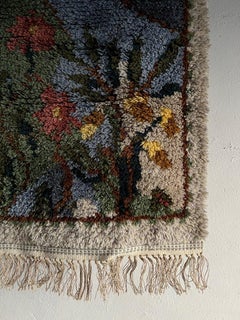 Novelty High Pile Rug, Sweden 1960s