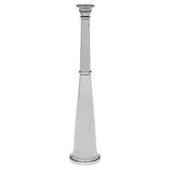 Novelty hunting horn cigar lighter in sterling silver - made in 1932