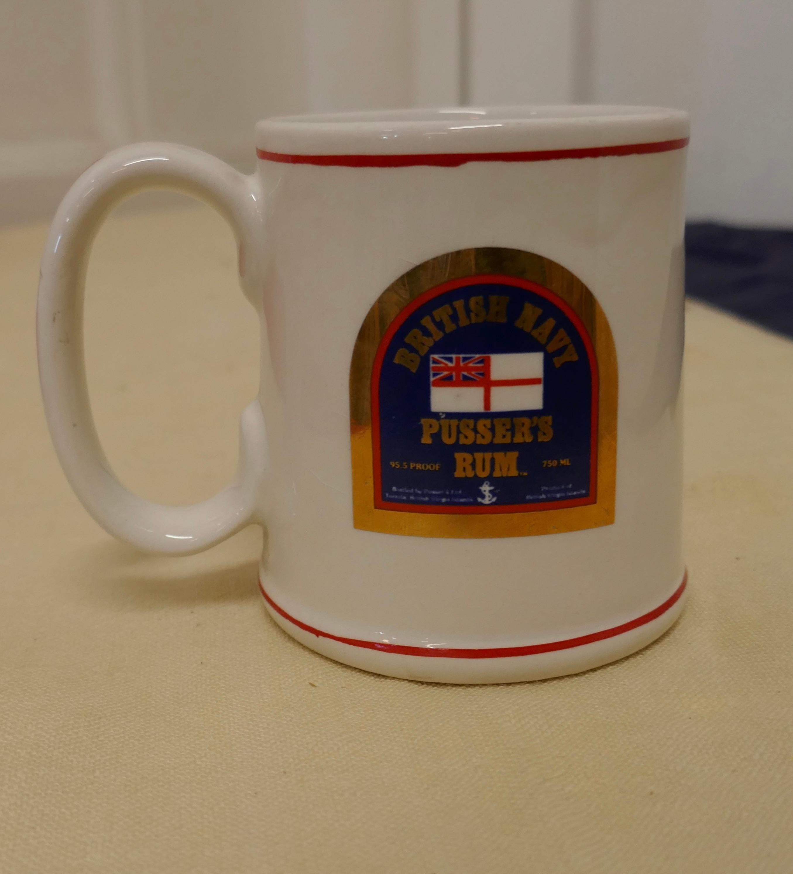 Novelty Royal Navy Purser’s Ceramic Grog Mug


A Great looking piece in very good condition
The Mug is 3.5” high and 3.5” in diameter 
TAC227.
 