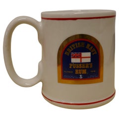 Vintage Novelty Royal Navy Purser’s Ceramic Grog Mug
