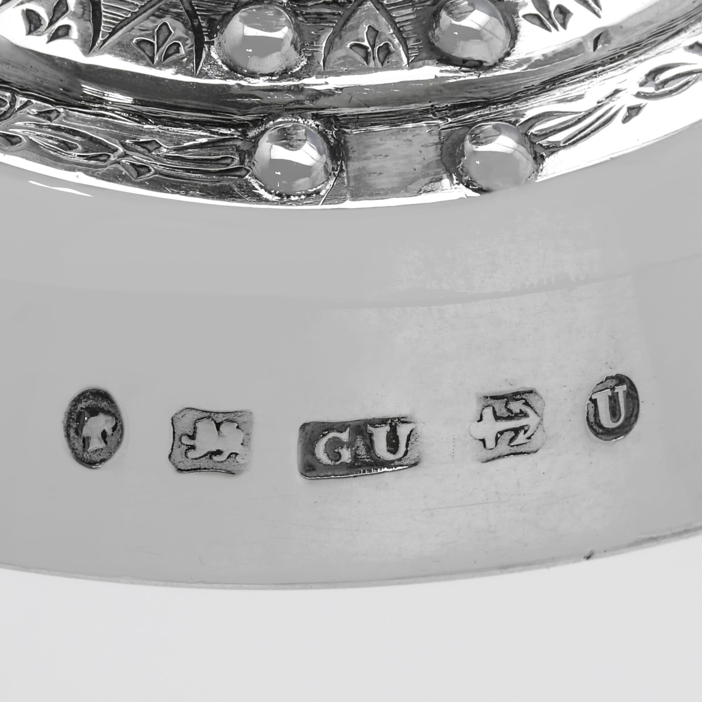 Novità vittoriana in argento sterling, 