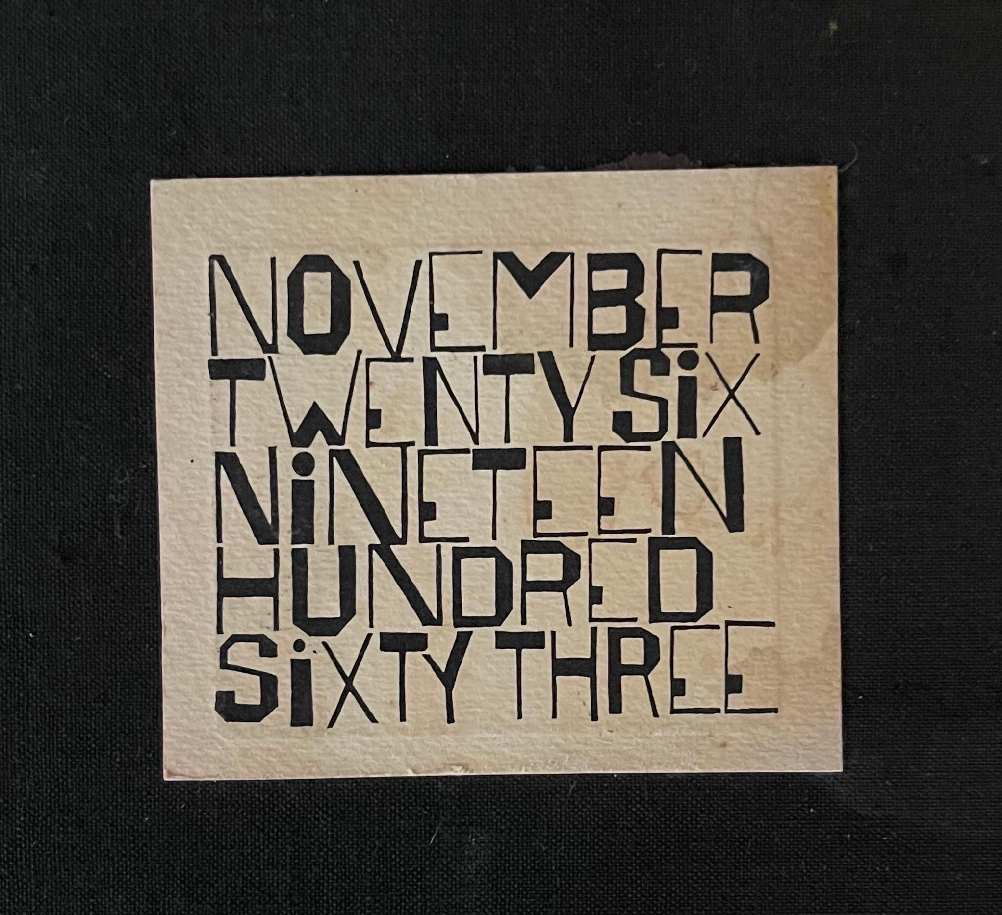 « 26 novembre 1963 » JFK Livre en édition limitée signé par Ben Shahn & W. Berry en vente 10
