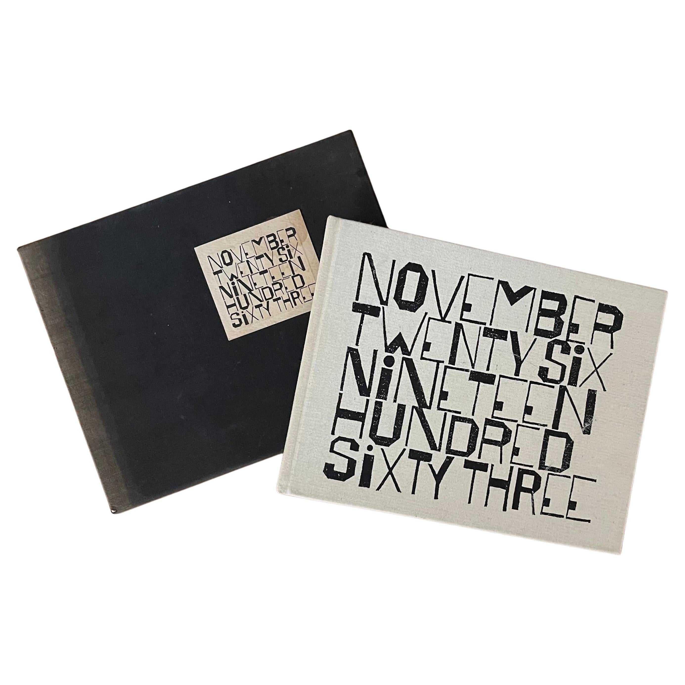 « 26 novembre 1963 » JFK Livre en édition limitée signé par Ben Shahn & W. Berry en vente 11