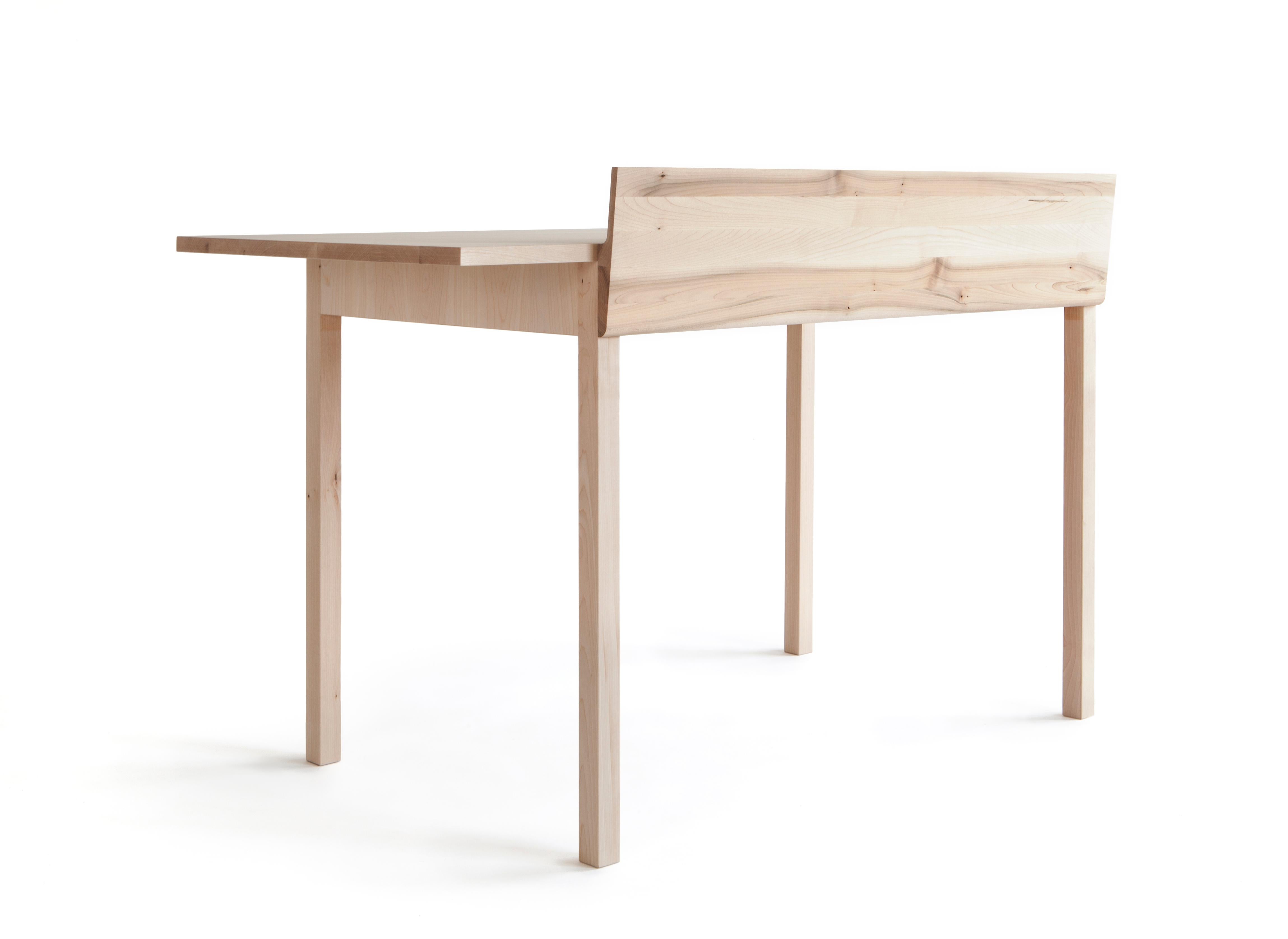 The light drawing table fits into hotel rooms, shops, homes and offices among others. Its drawer, as well as the whole table, is made following the old table making traditions of the Nordic craftsmanship heritage, making it a solution that lasts