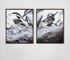 Deux Waterbird (Diptych)