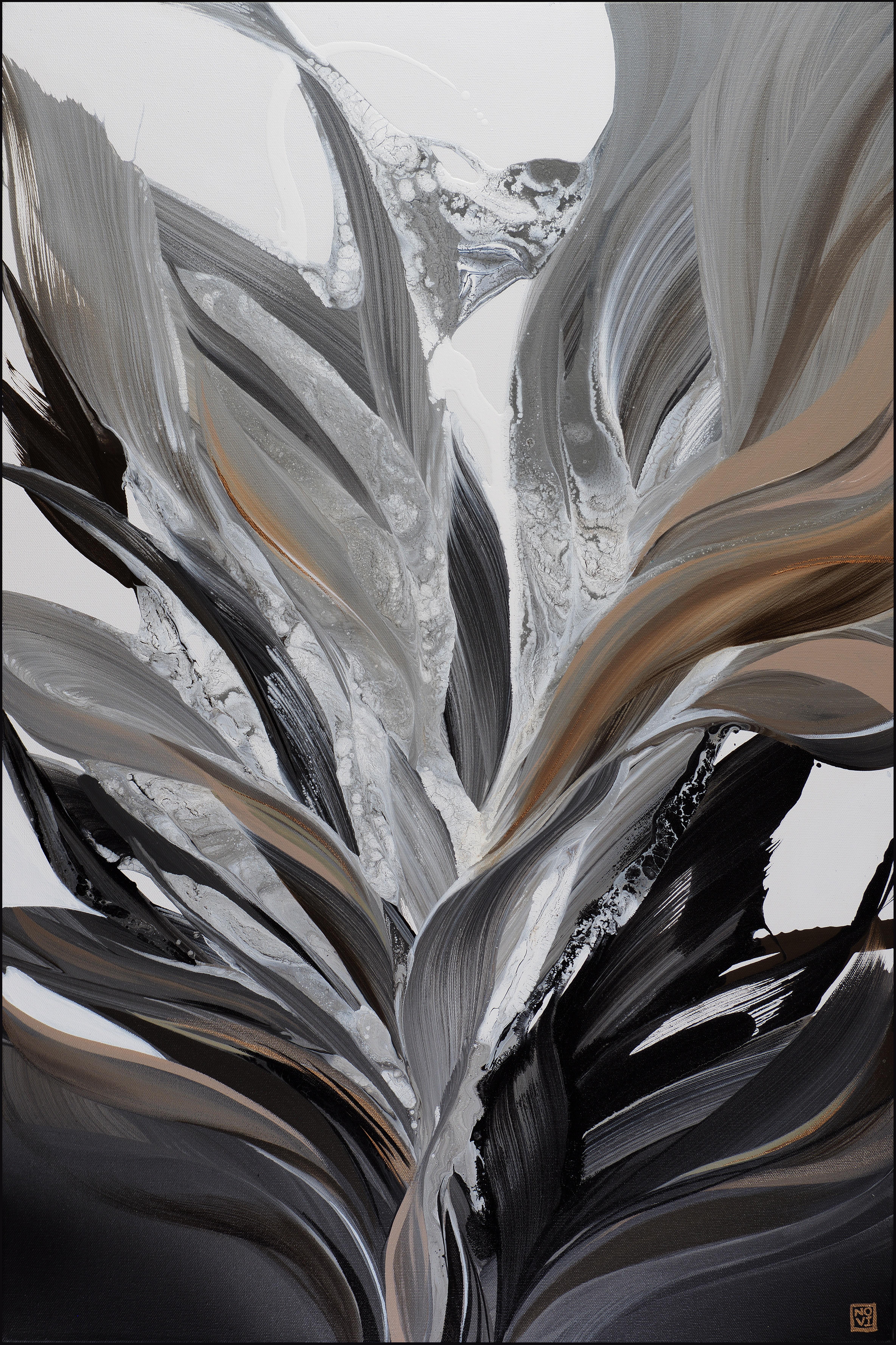 Abstract Painting di Novi Lim - Genesi