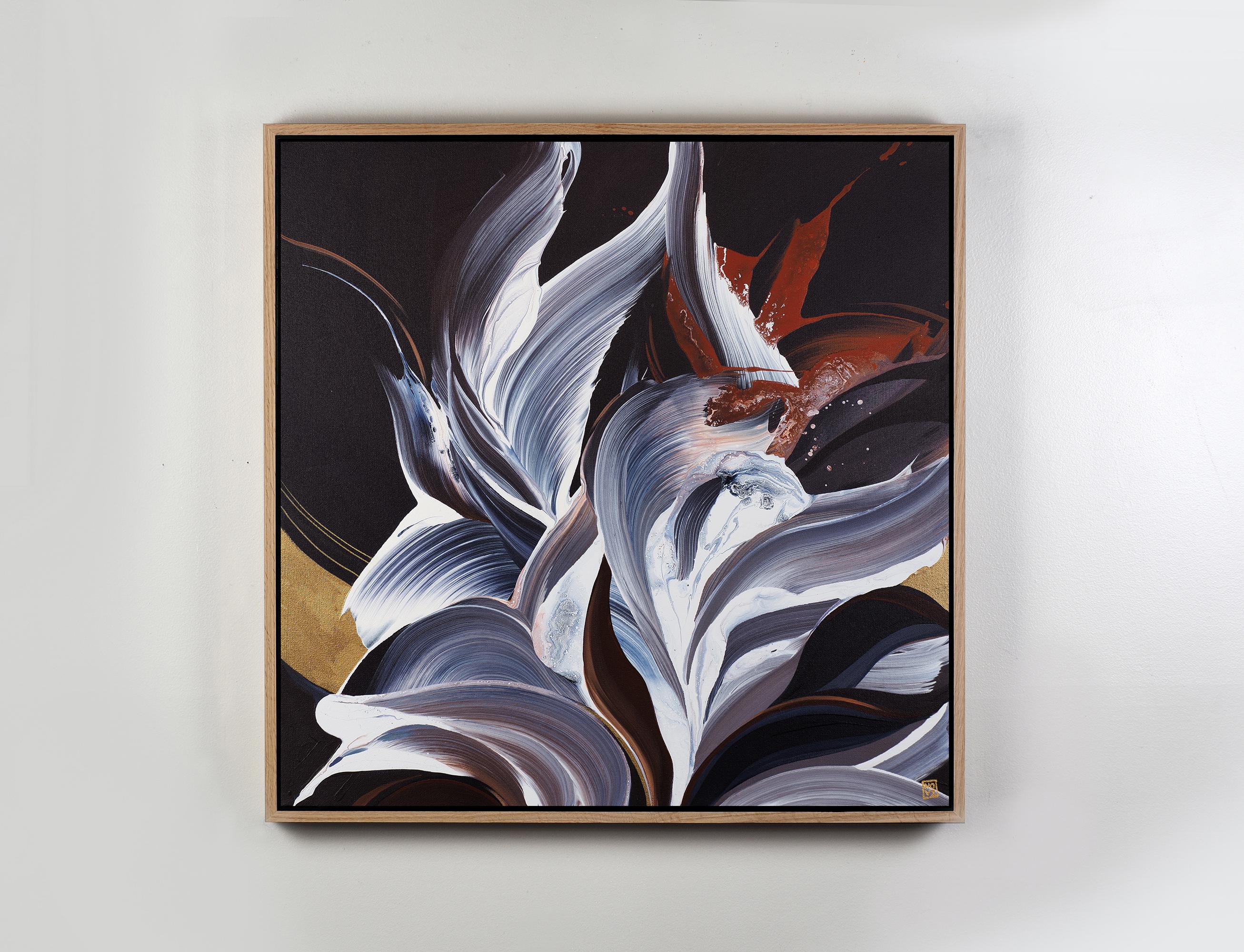 Hypnotized - Abstract Painting by Novi Lim