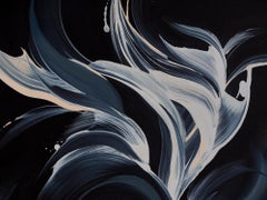 Ignite, Original Contemporary Framed Abstract Acrylic Painting on Canvas