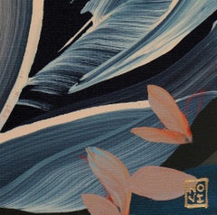 Kashmir, Original Framed Signed Contemporary Abstract Acrylic Painting