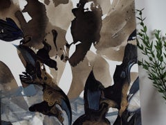 Moth To A Flame, Original Abstract Painting, 2021