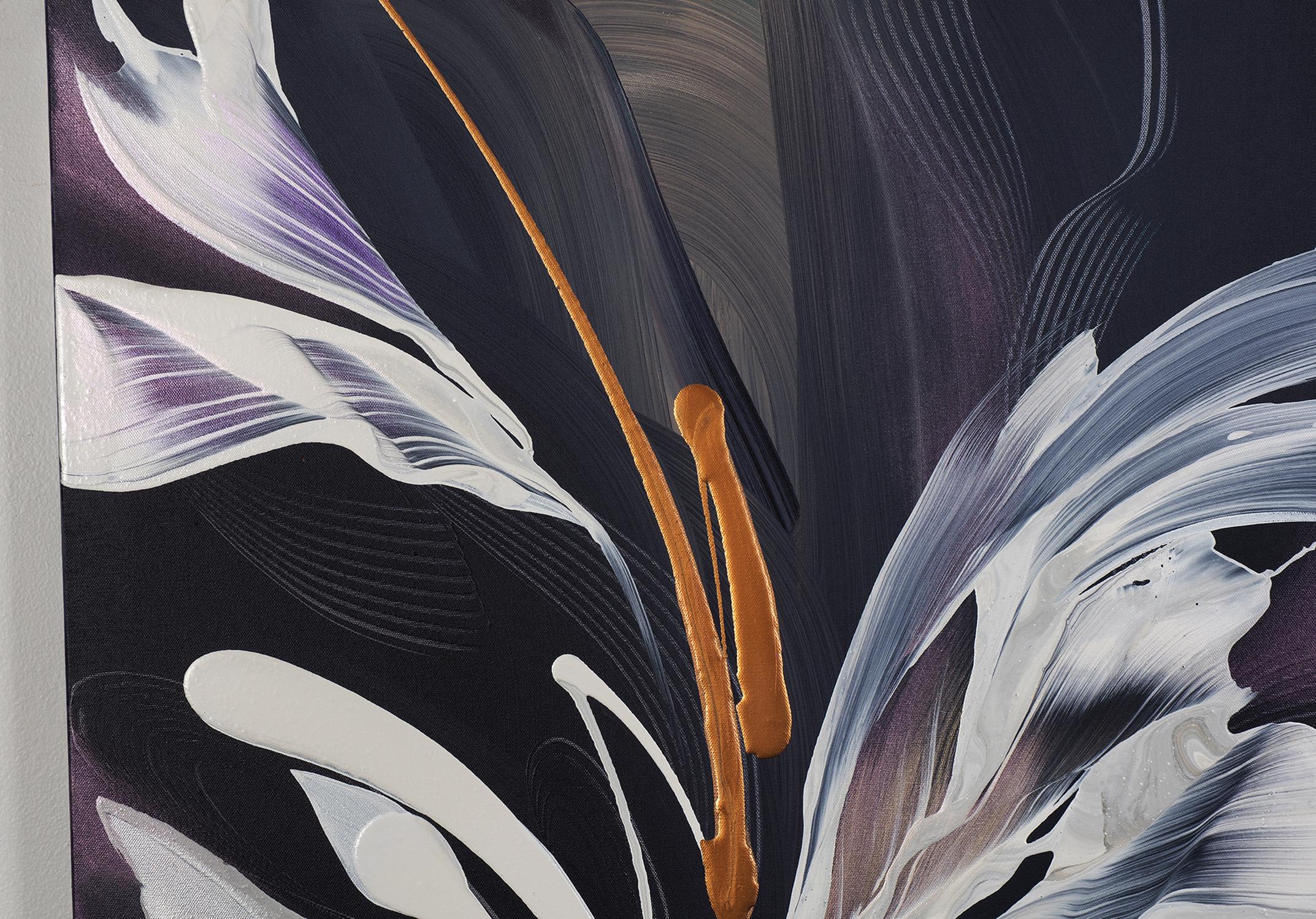This Must Be Love, Peinture abstraite contemporaine originale signée et encadrée - Painting de Novi Lim