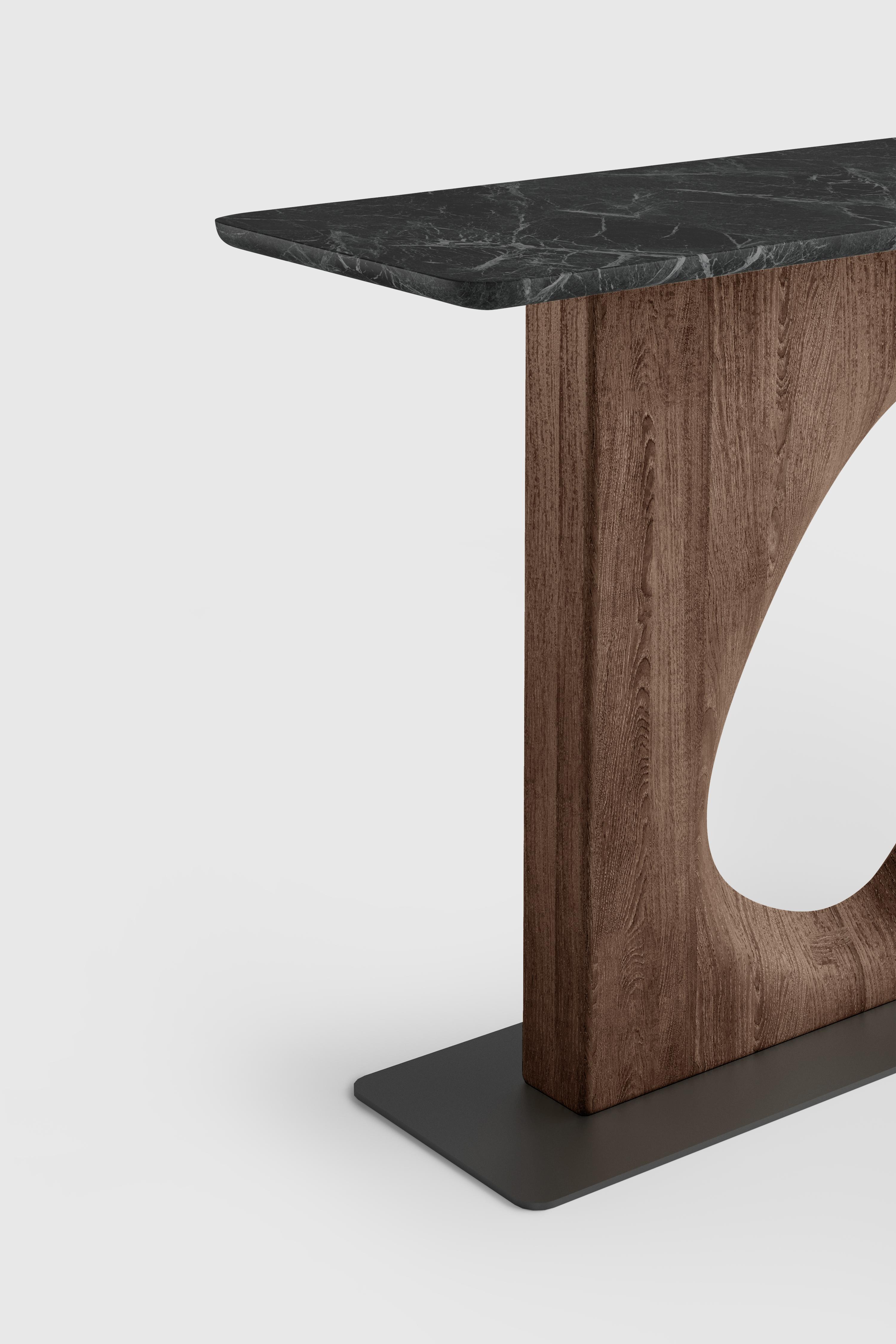 Noviembre XIX, Console Table in Wood inspired by Brancusi, Sideboard by Joel Escalona 

The Noviembre collection is inspired by the creative values of Constantin Brancusi, a Romanian sculptor considered one of the most influential artists of the