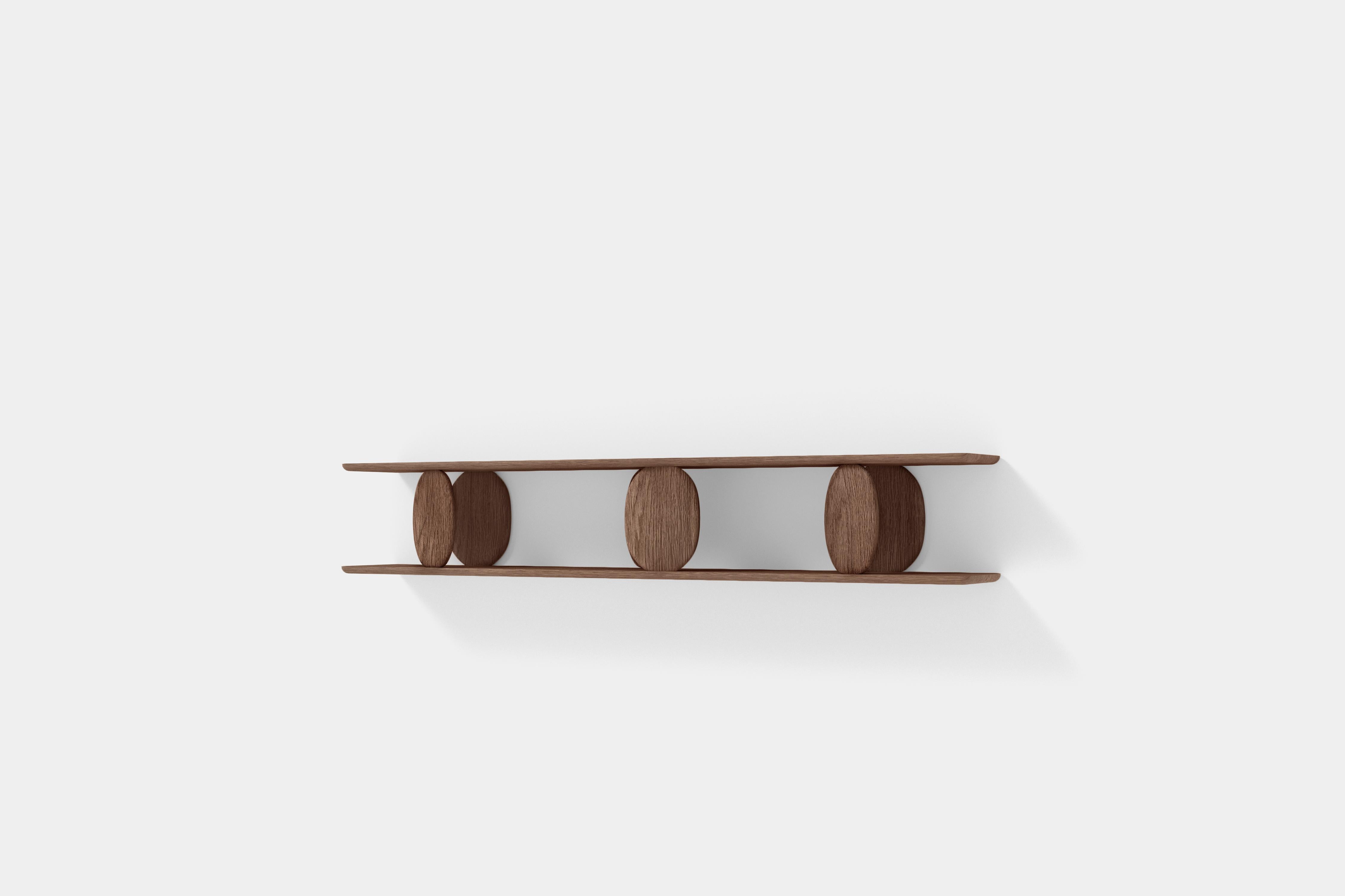 Noviembre XVIII Large Wall Shelf in Wood, Floating Shelf by Joel Escalona

The Noviembre collection is inspired by the creative values of Constantin Brancusi, a Romanian sculptor considered one of the most influential artists of the twentieth