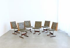 Novo Rumo Jorge Zalszupin  (Attributed) Set of 6 Dining Chairs