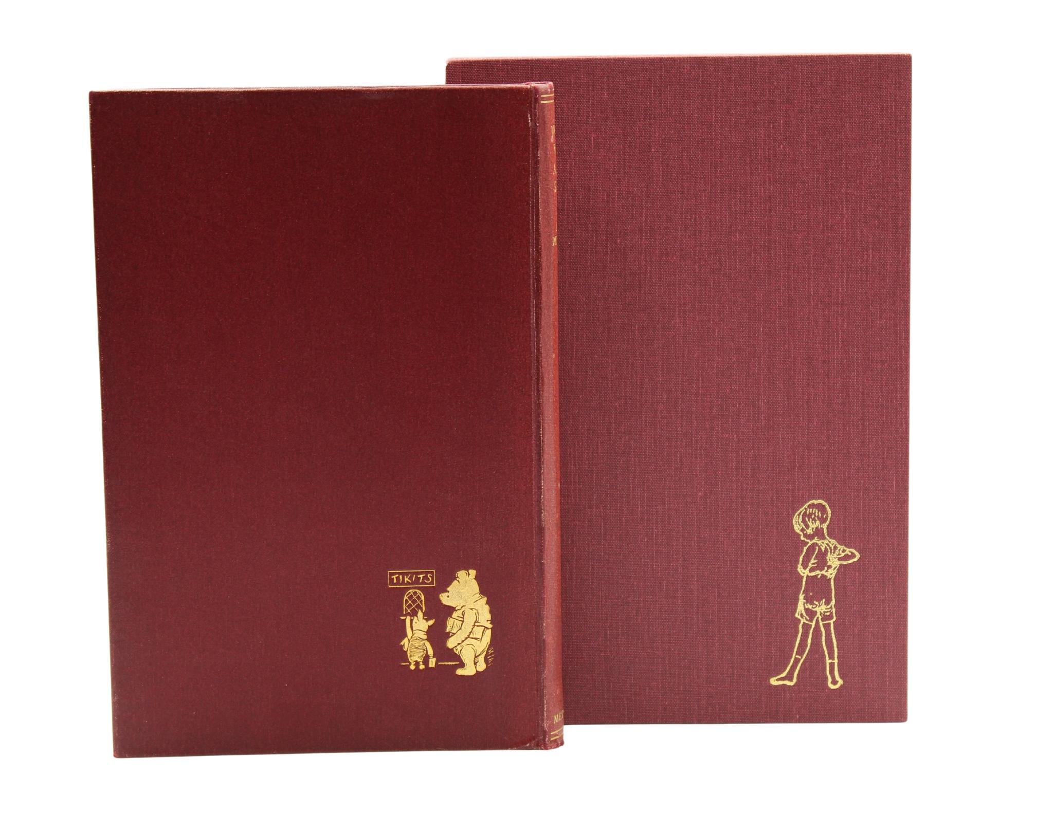 Gilt Now We Are Six by A. A. Milne, Illustrated by Ernest Shepard, First Ed., 1927 For Sale