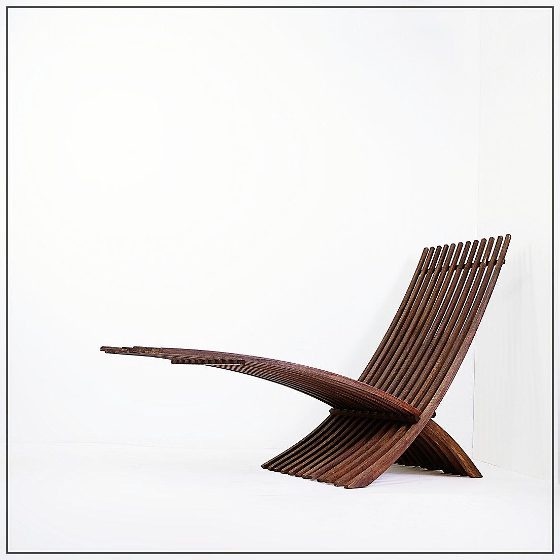 Silla de teca 'Nozib' de Nils-Ole Zib para Bergafor - 20º aniversario en venta 5