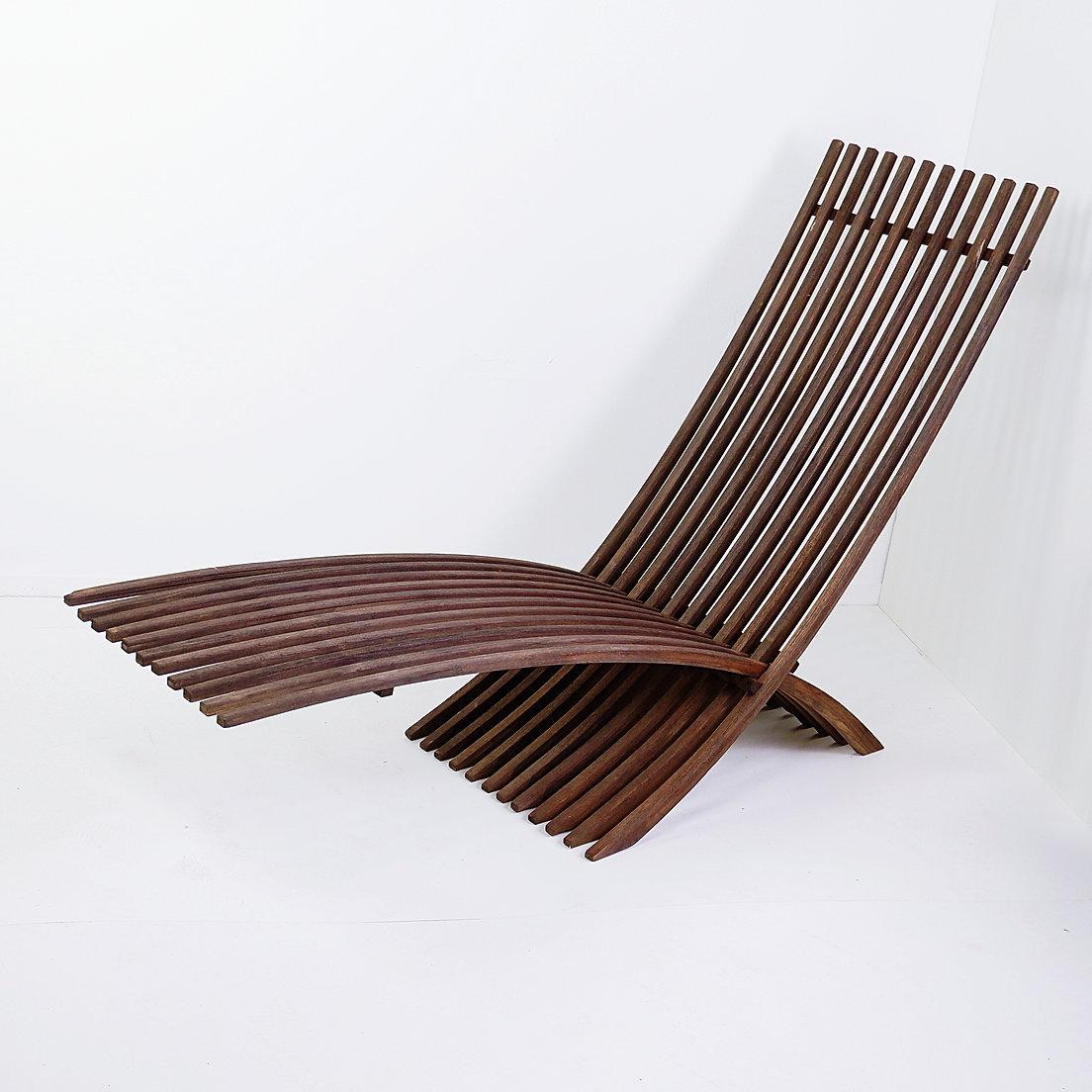 Silla de teca 'Nozib' de Nils-Ole Zib para Bergafor - 20º aniversario Minimalista en venta