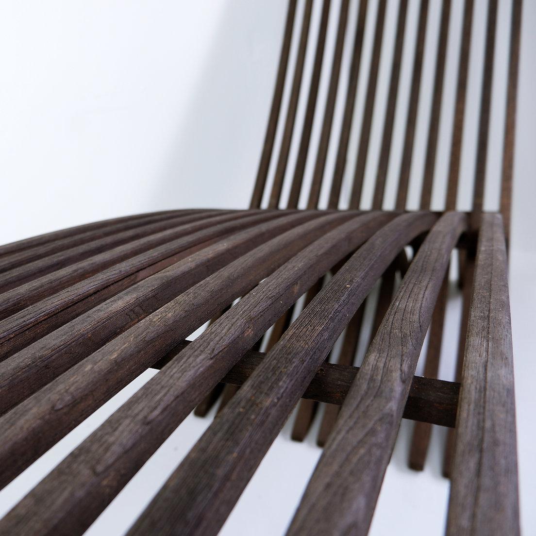 Silla de teca 'Nozib' de Nils-Ole Zib para Bergafor - 20º aniversario en Bueno estado para la venta en Linkebeek, BE