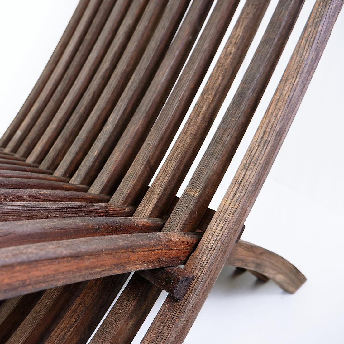 Silla de teca 'Nozib' de Nils-Ole Zib para Bergafor - 20º aniversario siglo XX en venta