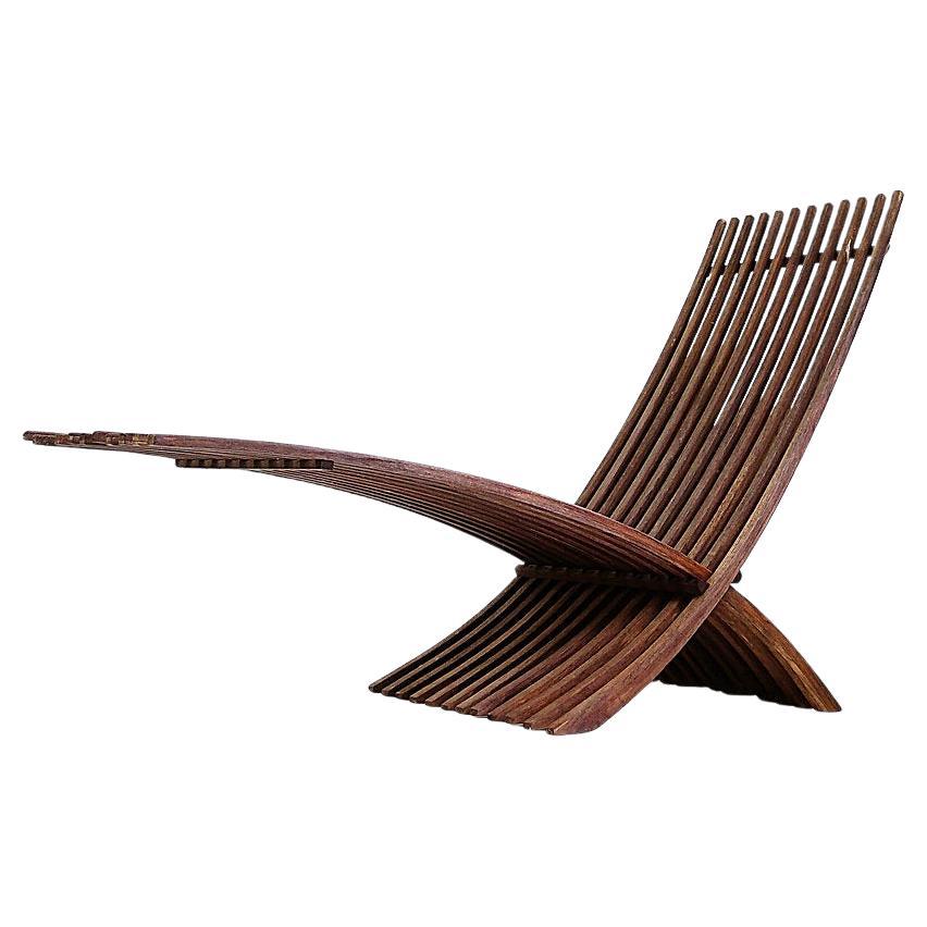 Silla de teca 'Nozib' de Nils-Ole Zib para Bergafor - 20º aniversario en venta