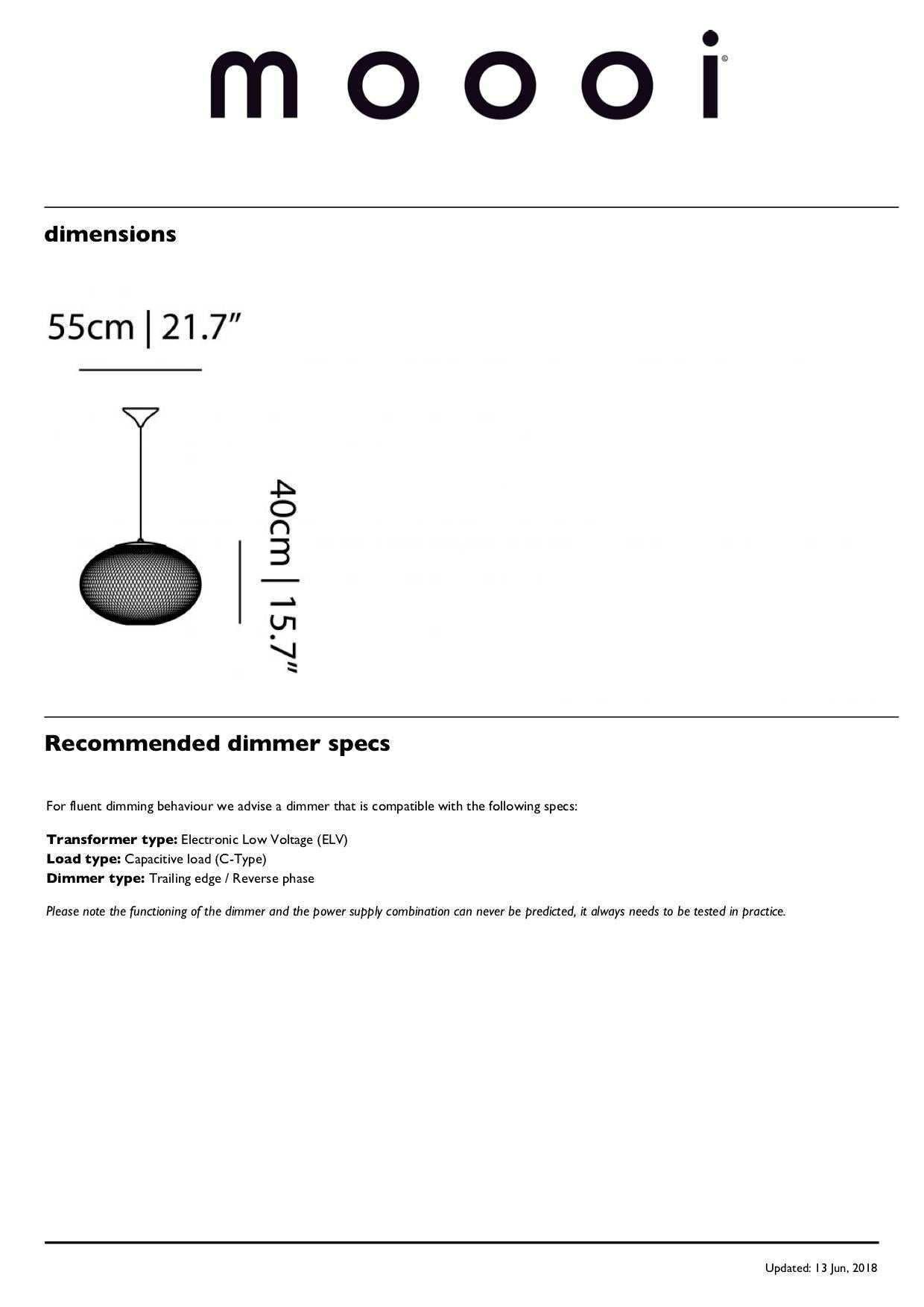 NR2 Medium White Suspension Lamp with Integrated LED by Bertjan Pot for Moooi For Sale 9
