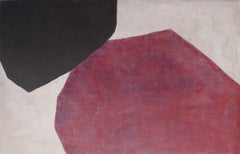 Dins i no Fora – 21. Jahrhundert, Abstrakte Kunst, Zement auf Holz, Erdtöne