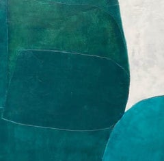 El Bes - 21° secolo, Arte astratta, Cemento su legno, Toni della terra