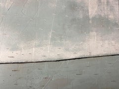 Mediacions - 21st Century, Abstract Art, Cement on Wood, Earth Tones