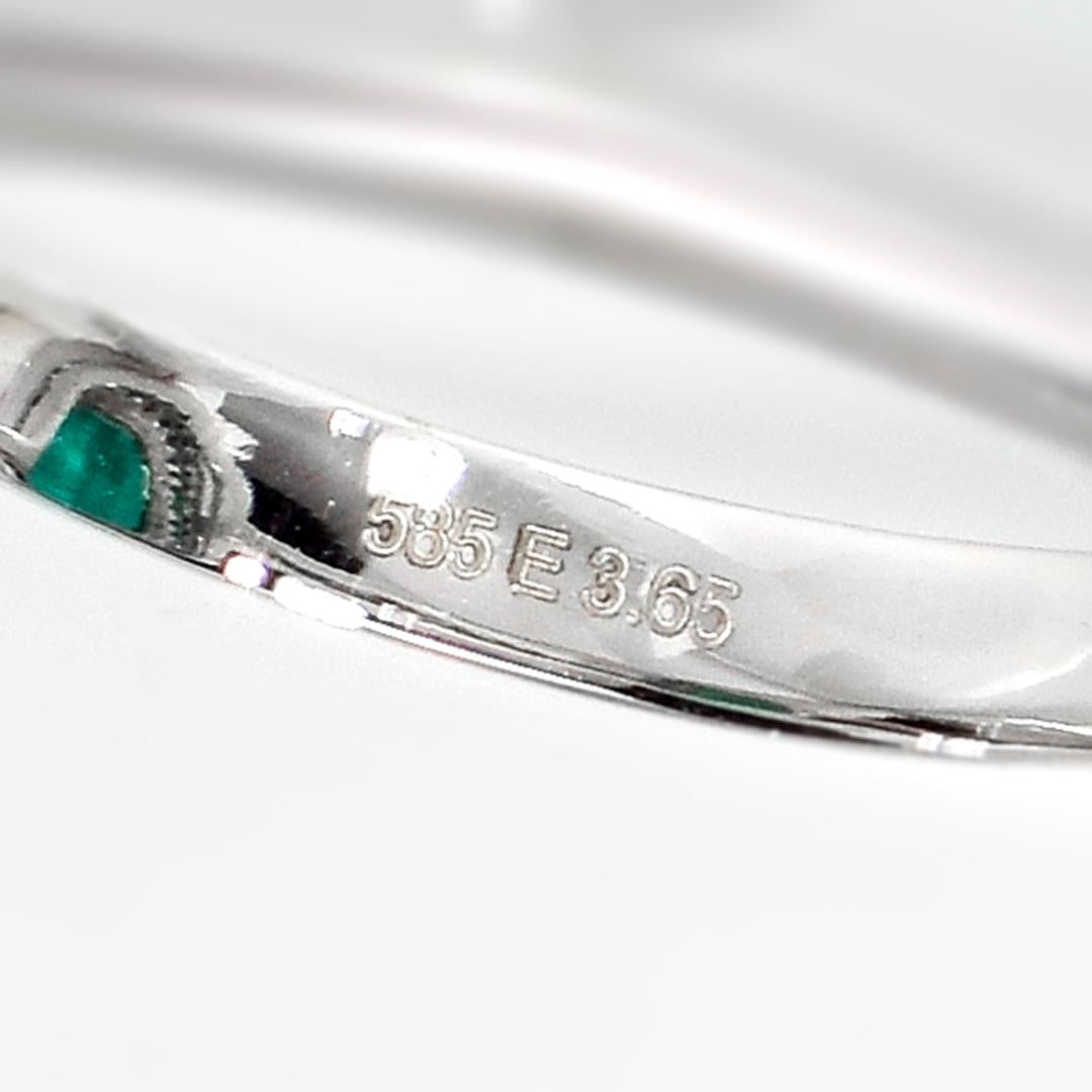 IGI 14k 3.65 ct Rarest No Oiled Emerald Antique Art Deco Engagement Ring For Sale 1