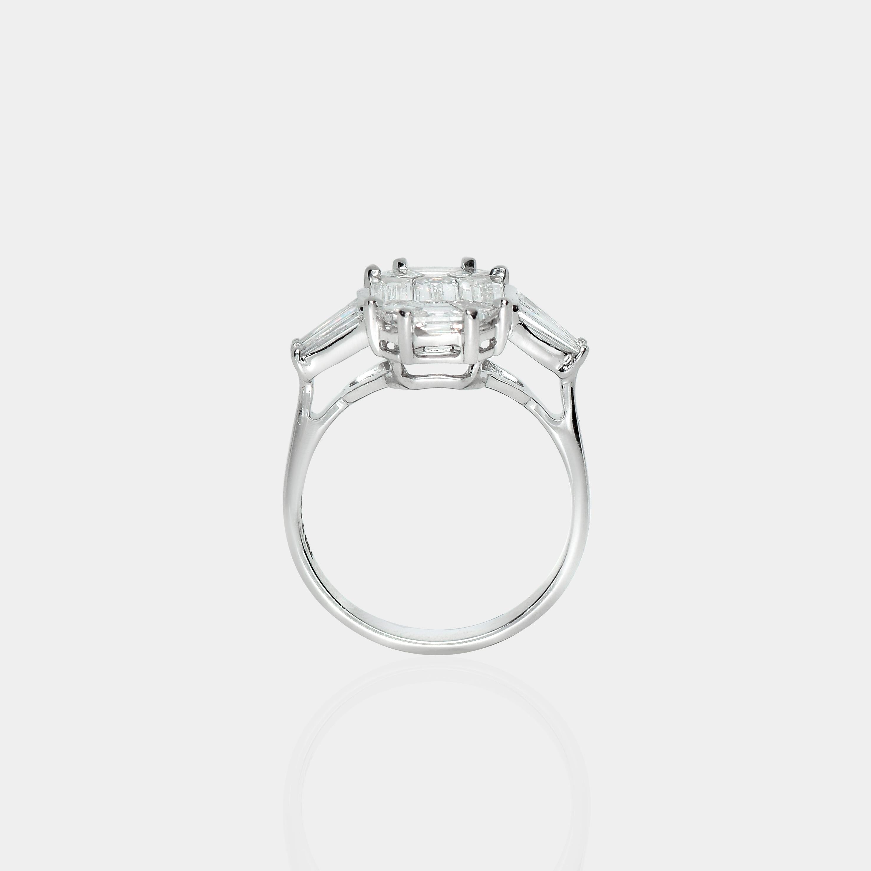 *NRP* IGI 18K 1.66 Ct EG VVS Diamond Antique Art Deco Style Engagement Ring 7